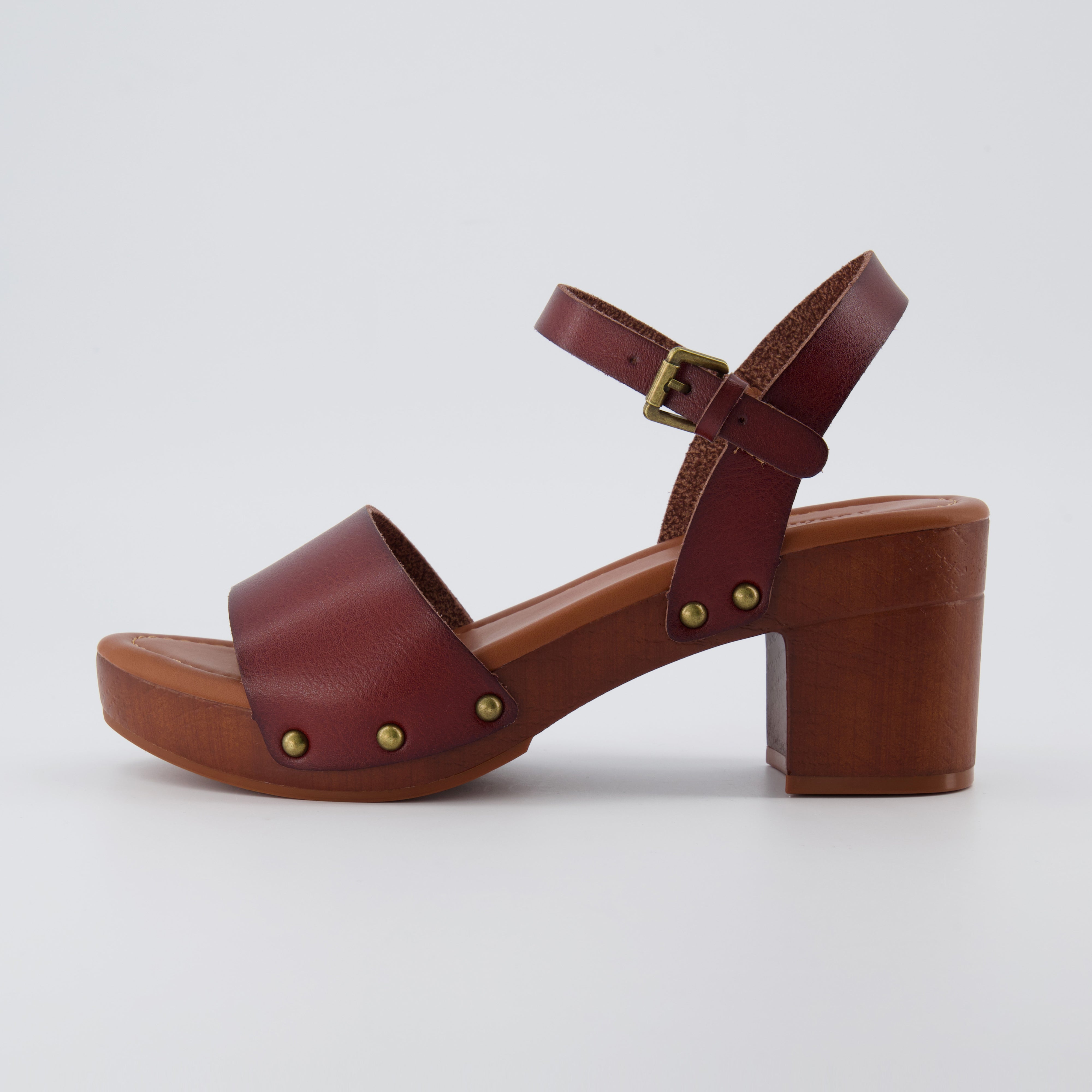 Sloan Faux Wood Sandals