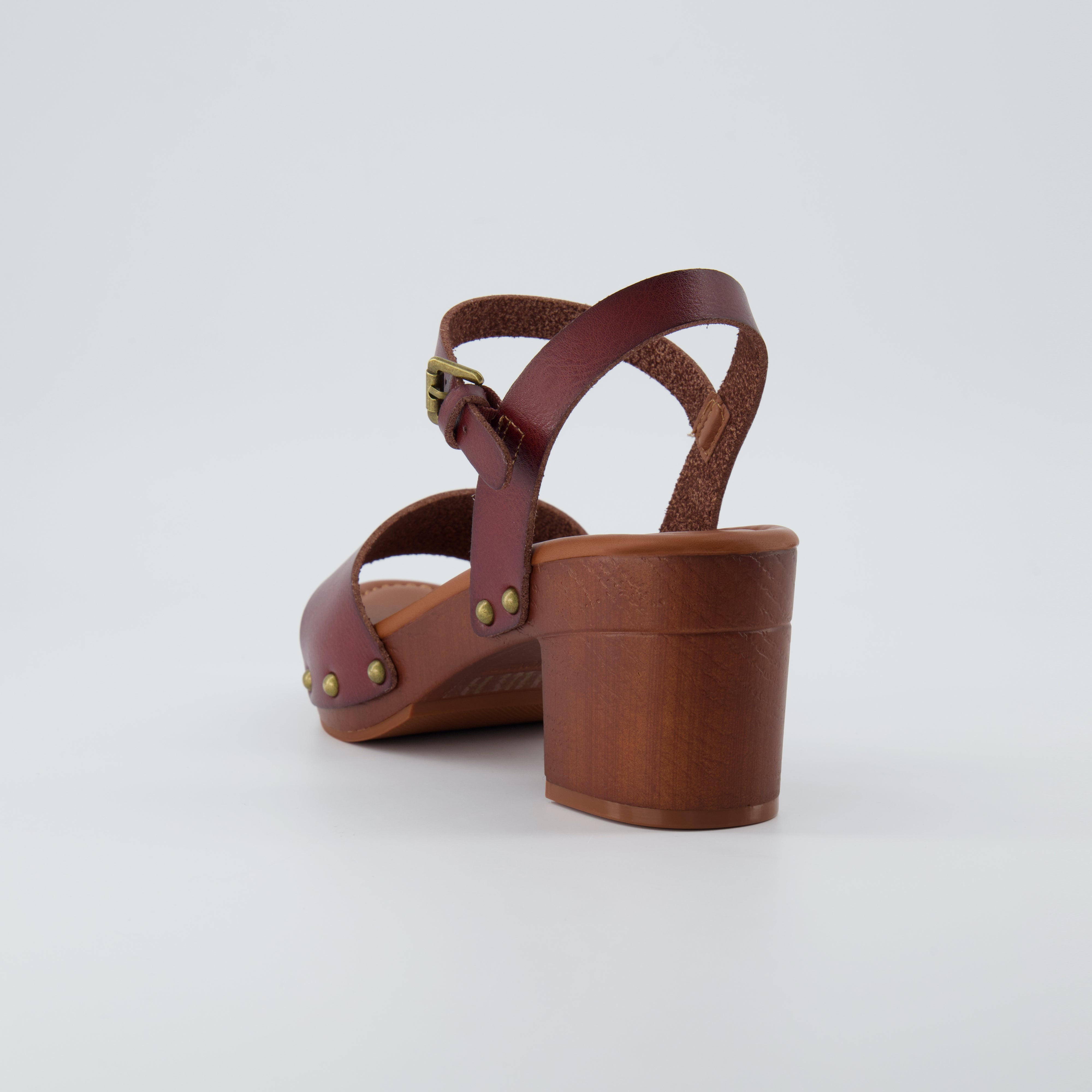 Sloan Faux Wood Sandals