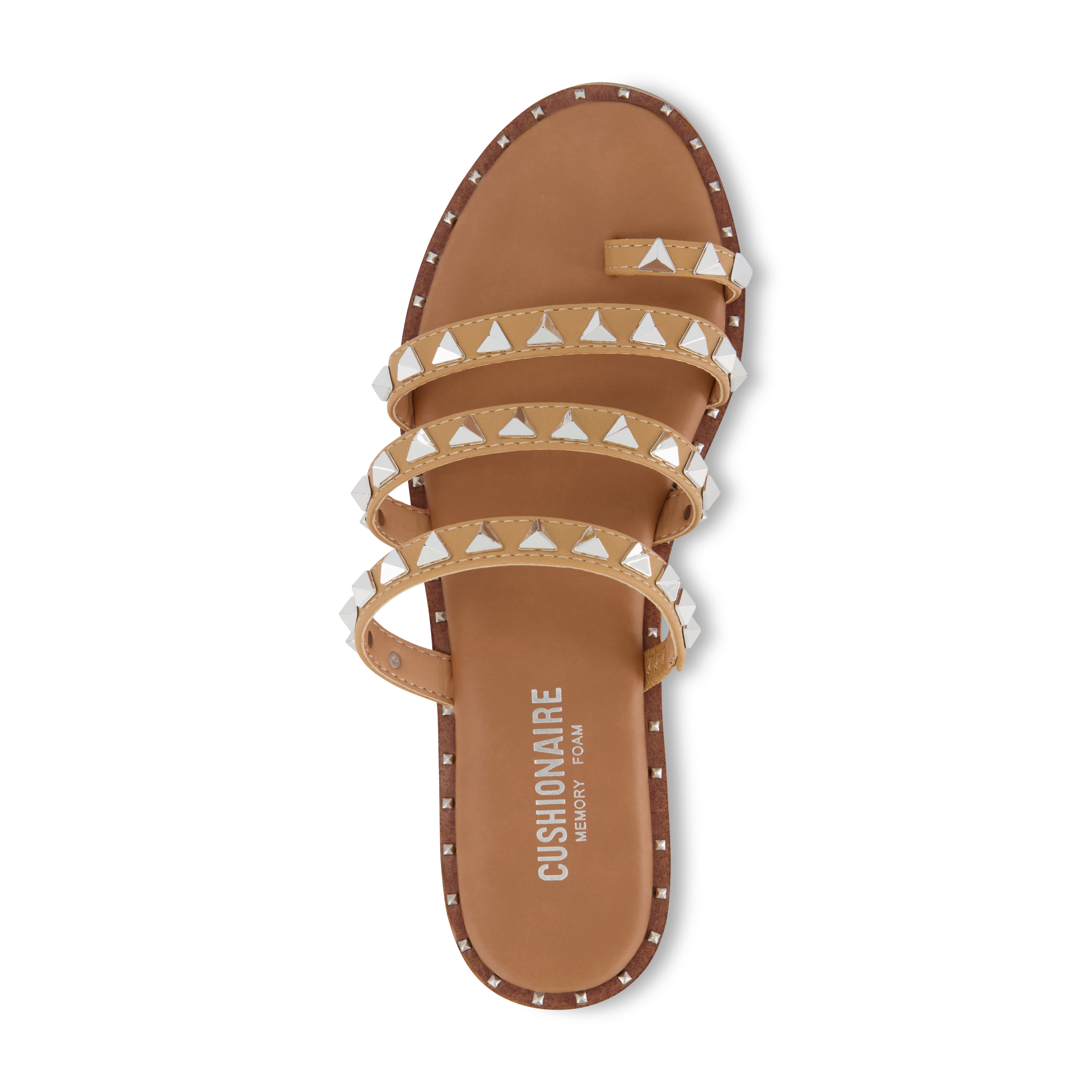 Tonya Studded Triple Band Sandal