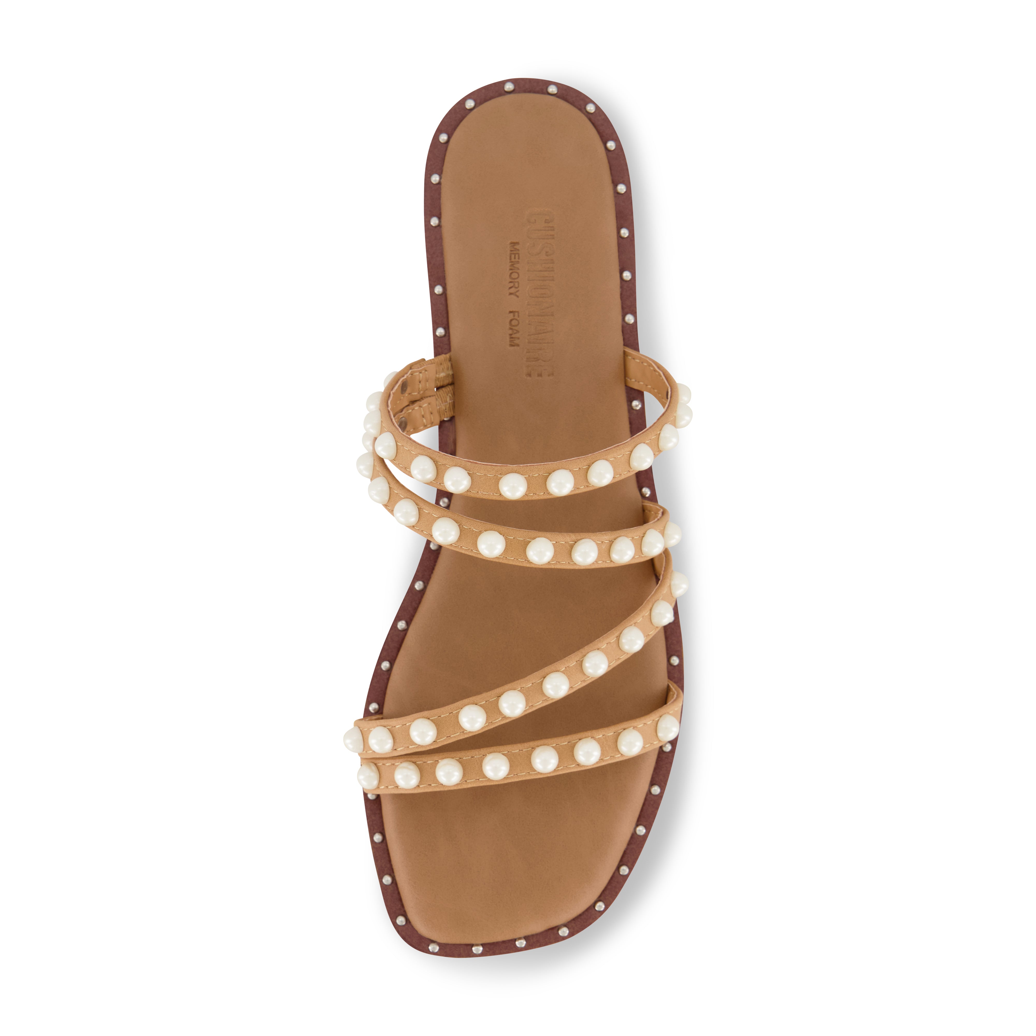 Cushionaire discount sandals studded