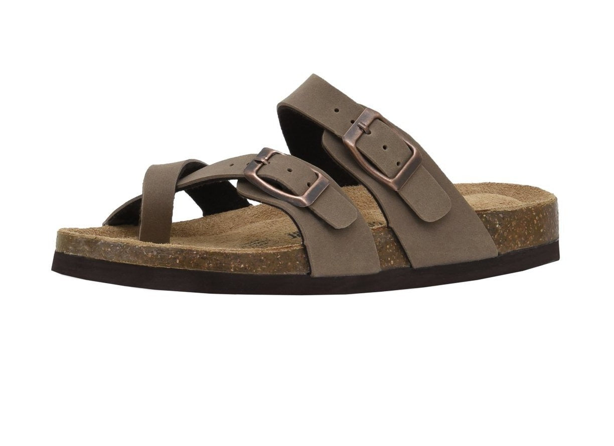 Cushionaire Women's Luna Cork Footbed Sandal With +comfort | Fruugo AU